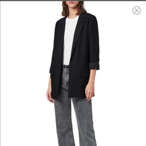 All Saints Aledia Open Front Blazer